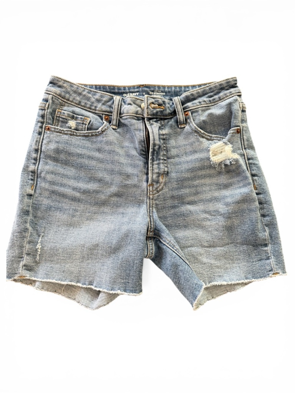 Old Navy High Rise OG Straight 5” Shorts, 6